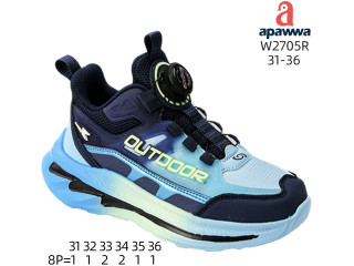 Кросівки дитячі Apawwa W2705R navy-blue 31-36