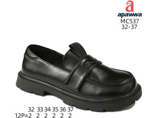 Туфлі дитячі Apawwa MC537 black 32-37