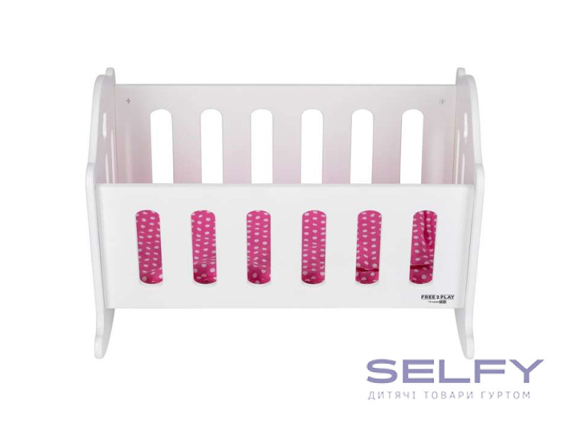 Колиска для ляльок Free 2 Play, white, Фото 3