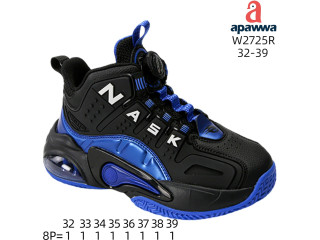 Кроссовки детские Apawwa W2725R black-navy 32-39