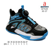 Кросівки дитячі Apawwa W792R black-blue 30-37