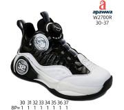 Кросівки дитячі Apawwa W2700R black-white 30-37