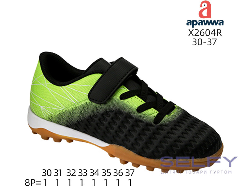 Сороконіжки дитячі Apawwa X2604R black 30-37, Фото 1