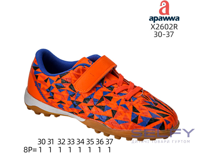Сороконіжки дитячі Apawwa X2602R orange 30-37, Фото 1