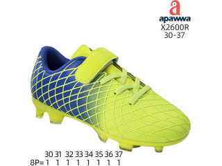Футбольні бутси дитячі Apawwa X2600R green 30-37