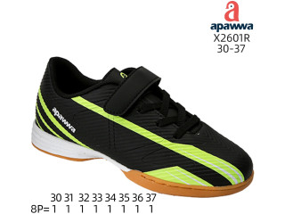 Футзалки детские Apawwa X2601R black 30-37