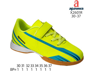 Футзалки детские Apawwa X2601R green 30-37