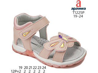 Босоніжки дитячі Apawwa T1225P pink 19-24