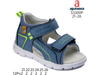 Босоніжки дитячі Apawwa S3300P blue 21-26