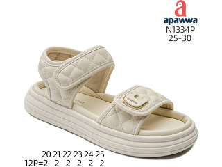 Босоніжки дитячі Apawwa N1334P beige 25-30