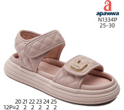 Босоніжки дитячі Apawwa N1334P pink 25-30