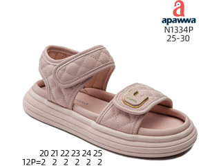 Босоніжки дитячі Apawwa N1334P pink 25-30