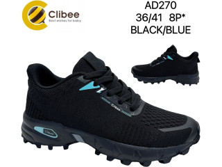 Кросівки Clibee AD270 black-blue 36-41