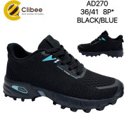 Кросівки Clibee AD270 black-blue 36-41