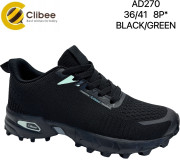 Кросівки Clibee AD270 black-green 36-41