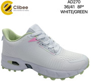 Кросівки Clibee AD270 white-green 36-41