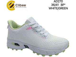 Кросівки Clibee AD270 white-green 36-41