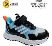 Кросівки дитячі Clibee EA331 black-blue 21-26