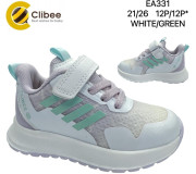 Кросівки дитячі Clibee EA331 white-green 21-26