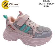 Кросівки дитячі Clibee EB335 pink 26-31