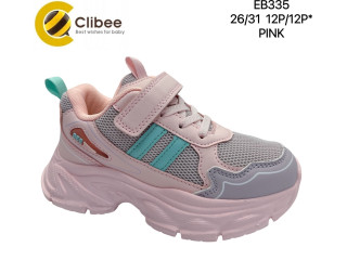 Кроссовки детские Clibee EB335 pink 26-31