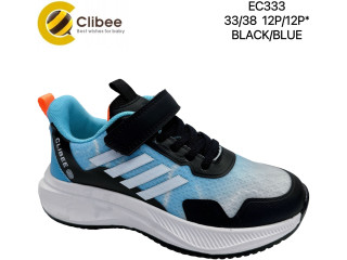 Кросівки дитячі Clibee EC333 black-blue 33-38