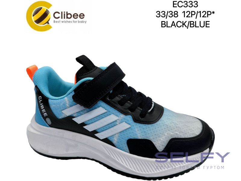 Кроссовки детские Clibee EC333 black-blue 33-38, Фото 1