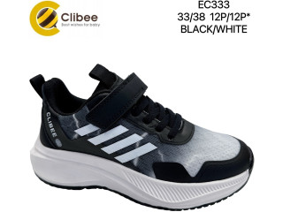 Кросівки дитячі Clibee EC333 black-white 33-38