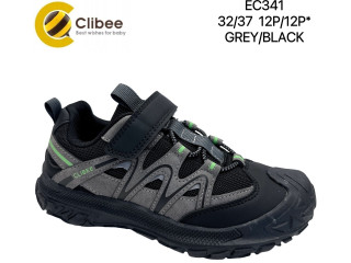 Кросівки дитячі Clibee EC341 grey-black 32-37