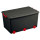 Контейнер для игрушек Tega Baby graphite red