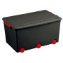Контейнер для игрушек Tega Baby graphite red Контейнер для игрушек Tega Baby graphite red