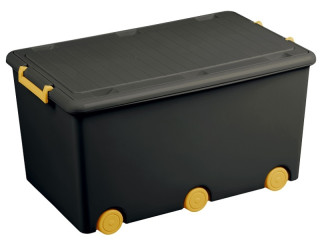 Контейнер для игрушек Tega Baby graphite yellow