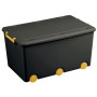 Контейнер для игрушек Tega Baby graphite yellow Контейнер для игрушек Tega Baby graphite yellow