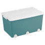 Контейнер для игрушек Tega Baby turquoise white Контейнер для игрушек Tega Baby turquoise white