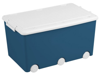 Контейнер для игрушек Tega Baby navy white