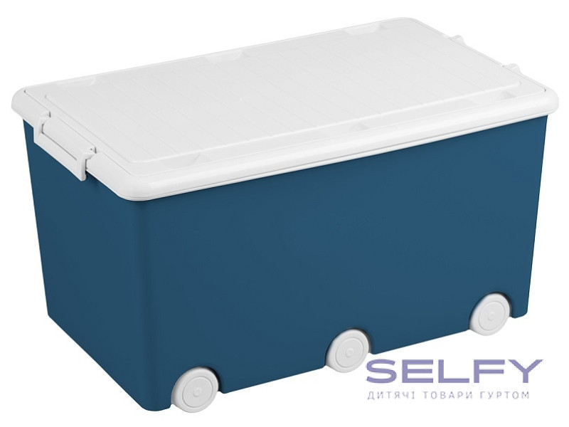 Контейнер для игрушек Tega Baby navy white, Фото 1