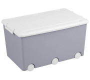 Контейнер для іграшок Tega Baby gray white