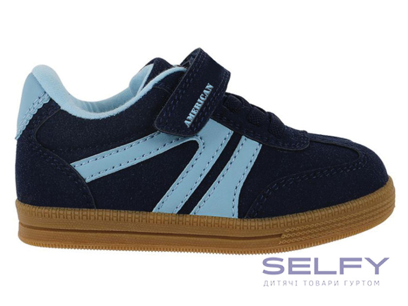 Кроссовки American Club ES 195 синий 24-28, Фото 1