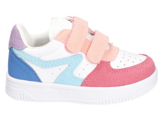 Кроссовки American Club ES 188 бело-розовый 23-27