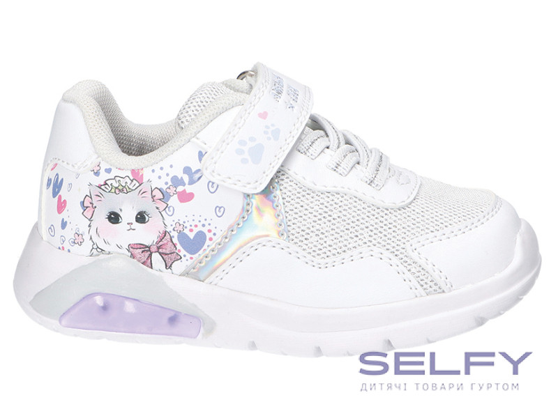 Кросівки American Club ES 189 білий 23-27 LED, Фото 1