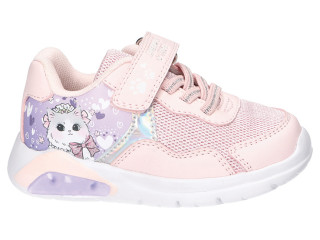 Кроссовки American Club ES 189 розовый 23-27 LED