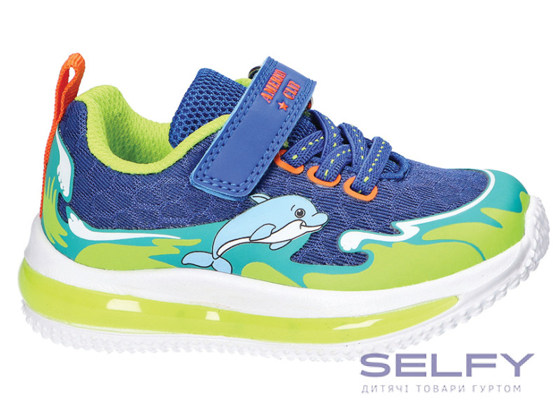 Кроссовки American Club ES 190 голубой 22-27, Фото 1