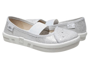 Вероніка 27-32 сіра, біла підошва