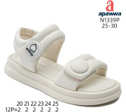 Босоніжки дитячі Apawwa N1339P beige 25-30