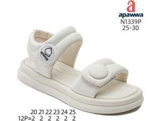 Босоніжки дитячі Apawwa N1339P beige 25-30