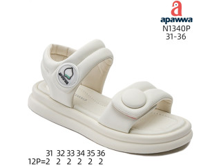 Босоніжки дитячі Apawwa N1340P beige 31-36