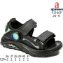 Босоніжки дитячі Apawwa P3100P black 26-31