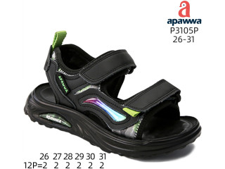 Босоножки детские Apawwa P3105P black 26-31