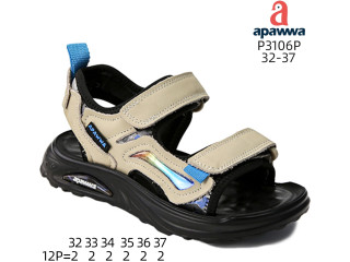 Босоніжки дитячі Apawwa P3106P beige 32-37