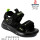 Босоножки детские Apawwa Z2422P black-green 27-32